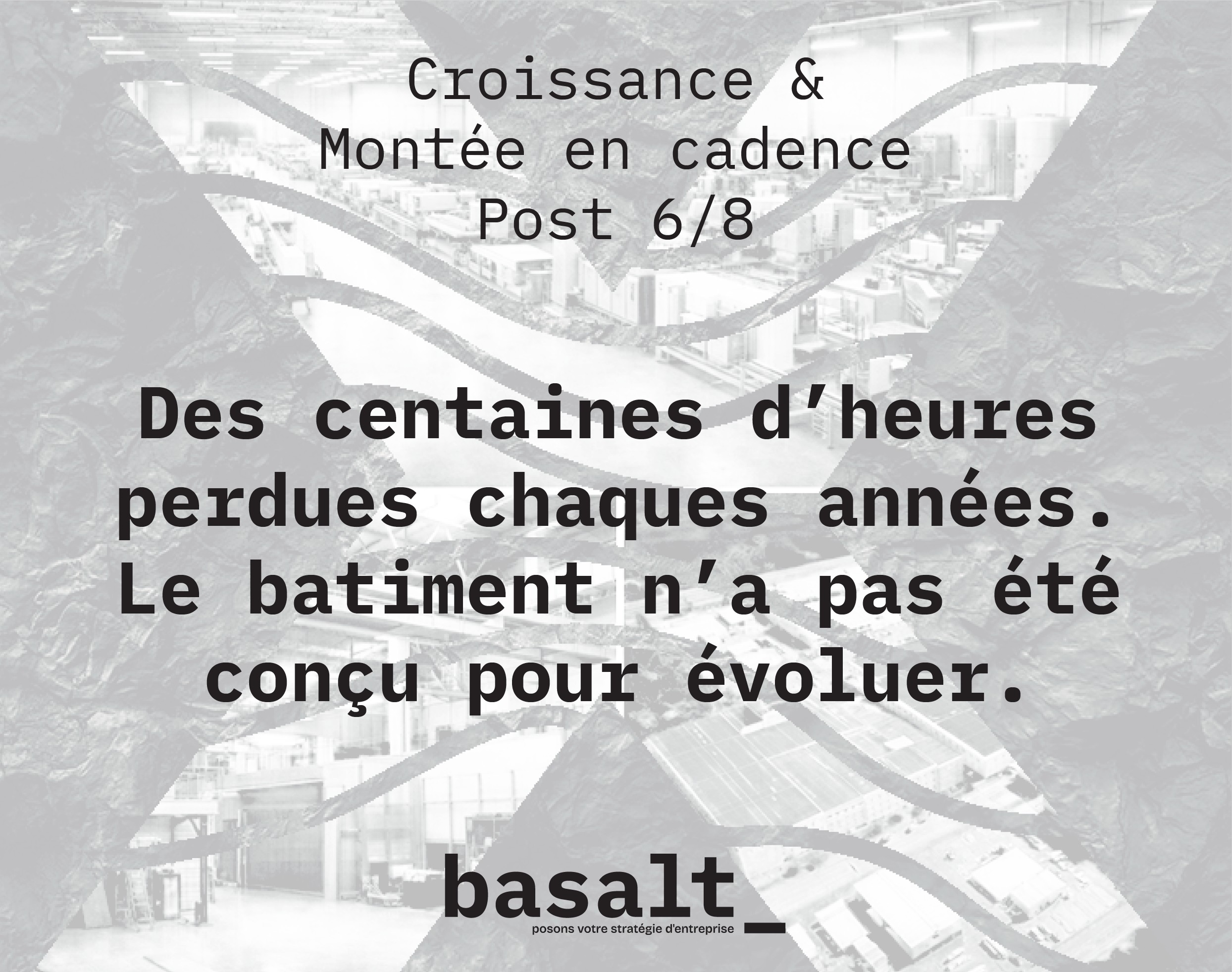 Croissance & montée en cadence
